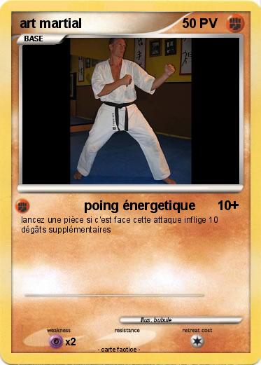 Pokemon art martial