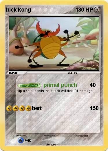 Pokemon bick kong