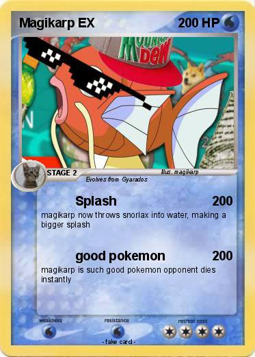 Pokemon Magikarp EX