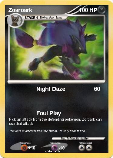 Pokemon Zoaroark