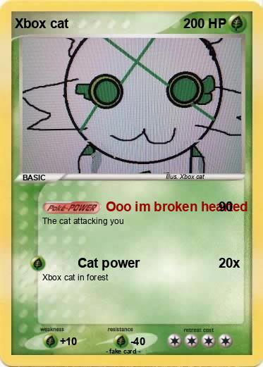 Pokemon Xbox cat