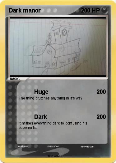 Pokemon Dark manor