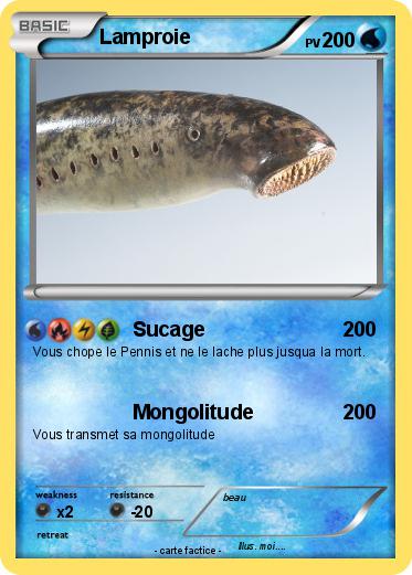Pokemon Lamproie