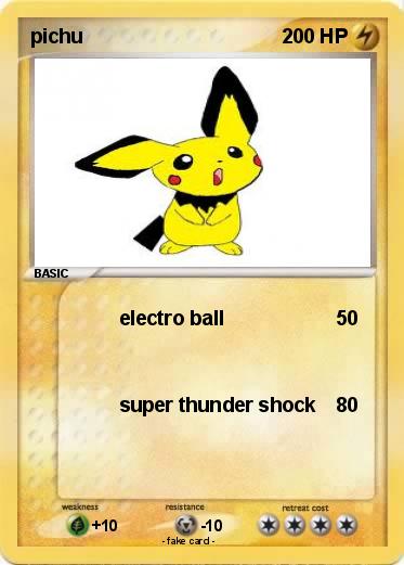 Pokemon pichu