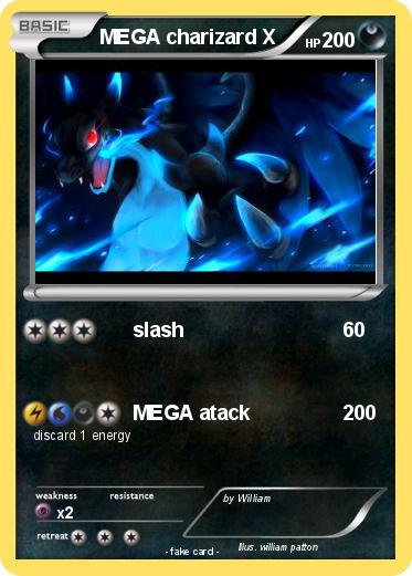 Pokemon MEGA charizard X