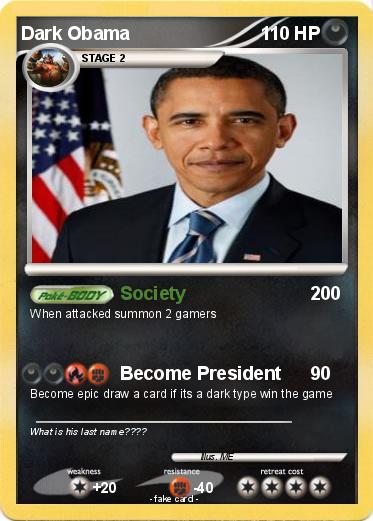 Pokemon Dark Obama
