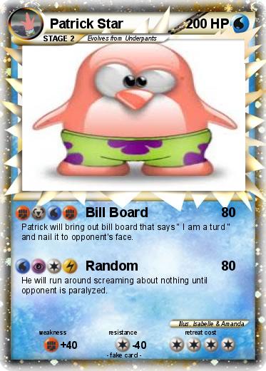 Pokemon Patrick Star