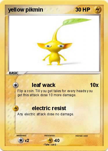 Pokemon yellow pikmin