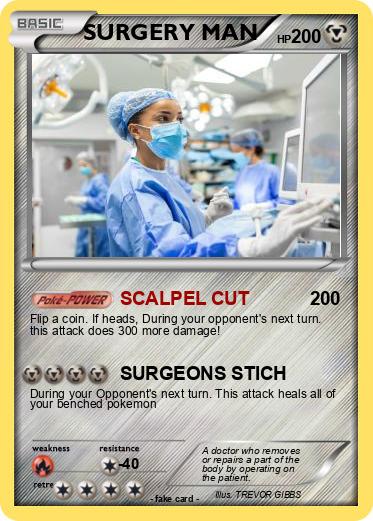 Pokemon SURGERY MAN