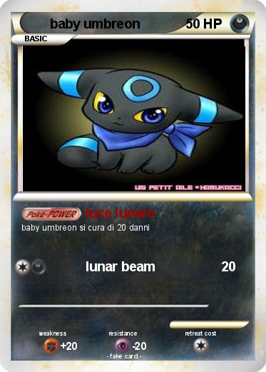 Pokemon baby umbreon
