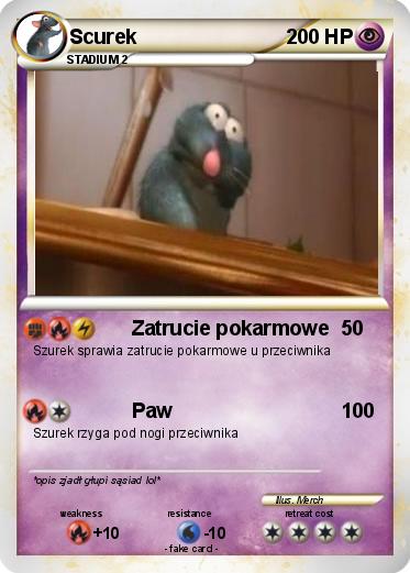 Pokemon Scurek