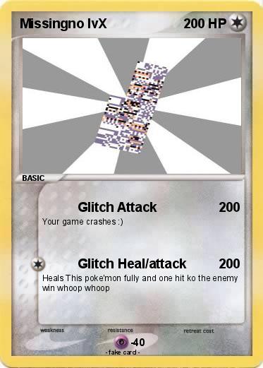 Pokemon Missingno lvX