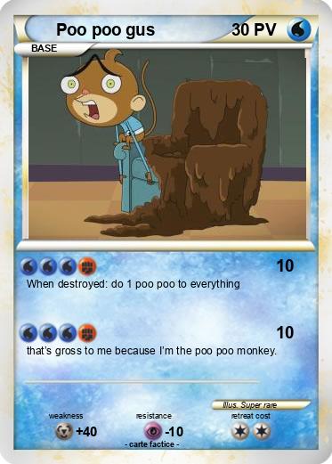 Pokemon Poo poo gus