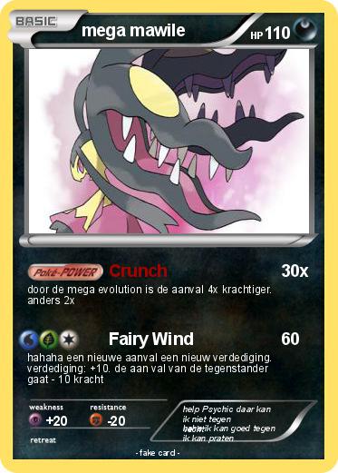 Pokemon mega mawile