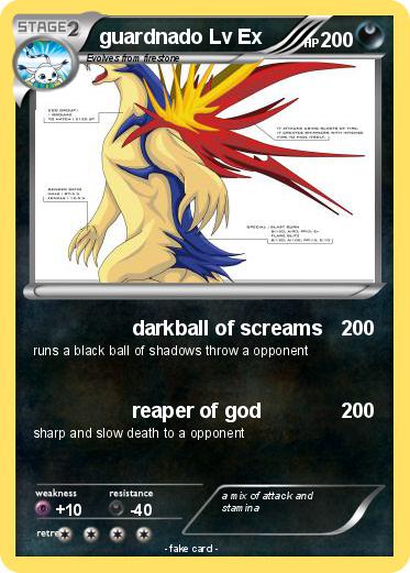 Pokemon guardnado Lv Ex