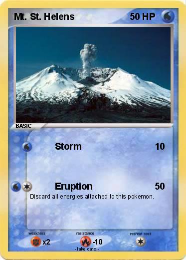 Pokemon Mt. St. Helens
