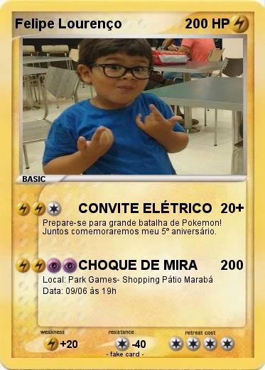 Pokemon Felipe Lourenço