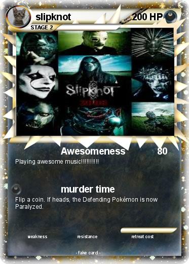 Pokemon slipknot