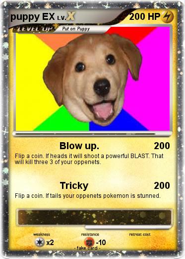 Pokemon puppy EX