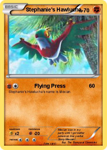 Pokemon Stephanie's Hawlucha