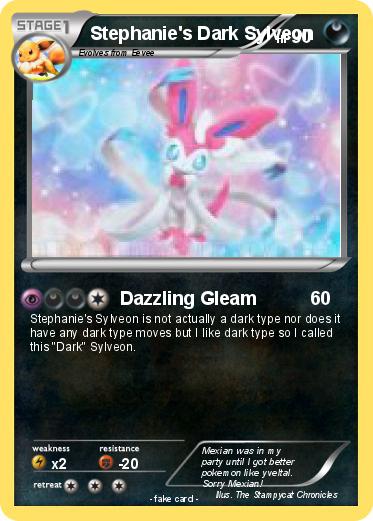 Pokemon Stephanie's Dark Sylveon