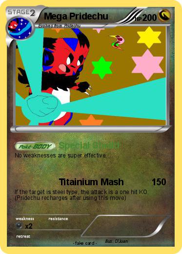 Pokemon Mega Pridechu
