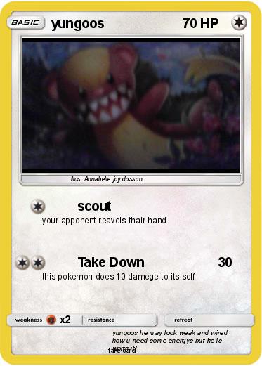 Pokemon yungoos