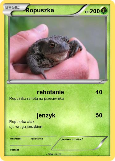 Pokemon Ropuszka