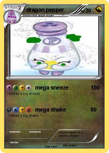 Pokemon dragon pepper