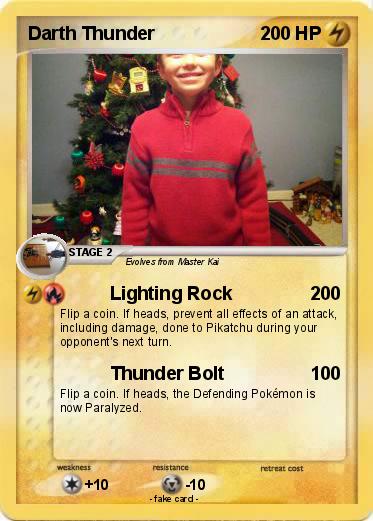 Pokemon Darth Thunder