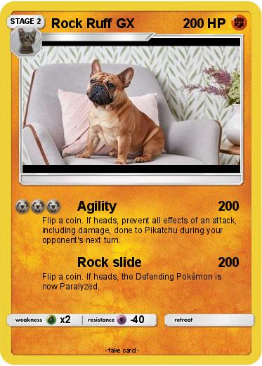 Pokemon Rock Ruff GX