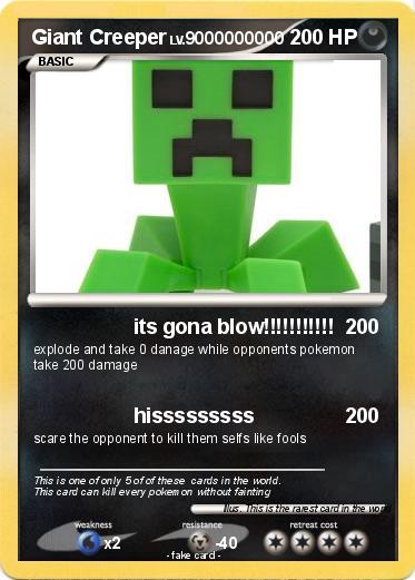 Pokemon Giant Creeper