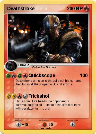 Pokemon Deathstroke