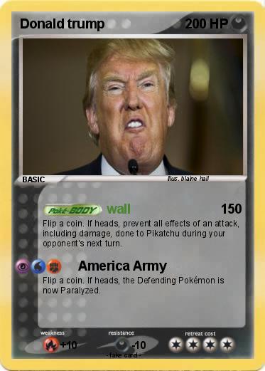 Pokemon Donald trump