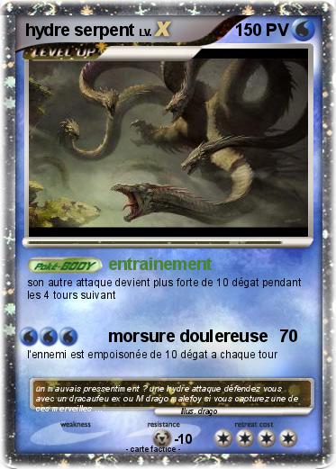 Pokemon hydre serpent