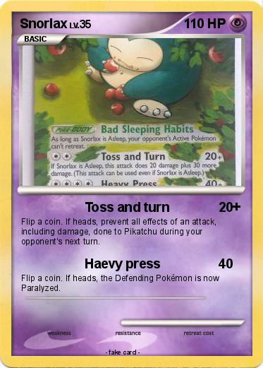 Pokemon Snorlax