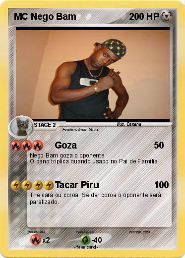 Pokemon MC Nego Bam