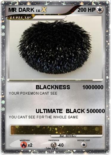 Pokemon MR DARK