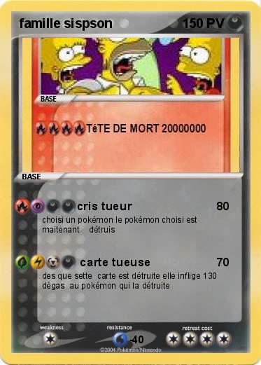 Pokemon famille sispson