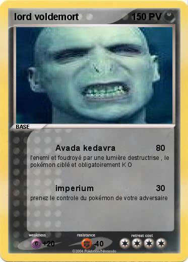 Pokemon lord voldemort
