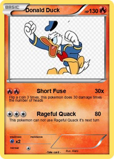 Pokemon Donald Duck
