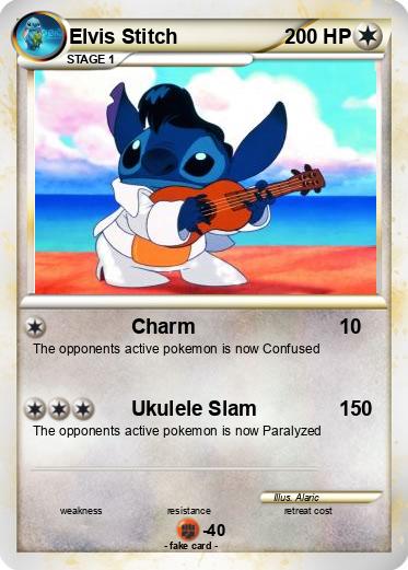 Pokemon Elvis Stitch
