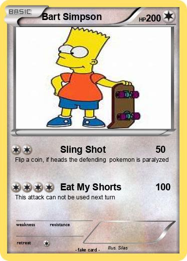Pokemon Bart Simpson