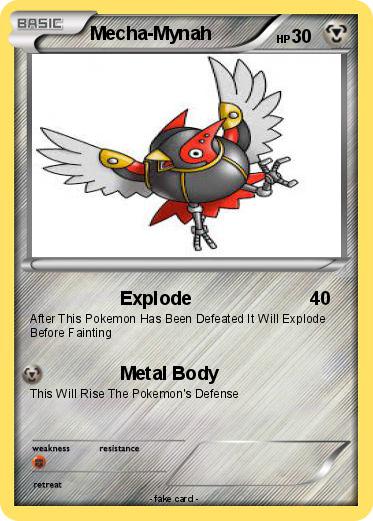 Pokemon Mecha-Mynah