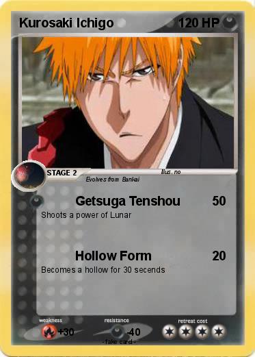 Pokemon Kurosaki Ichigo