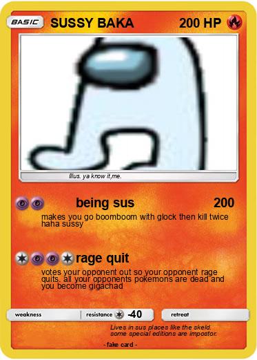 Pokemon SUSSY BAKA