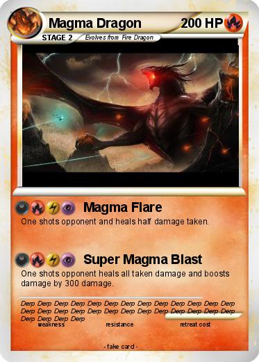 Pokemon Magma Dragon
