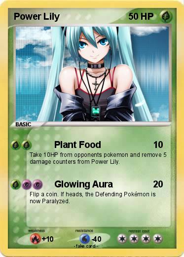 Pokemon Power Lily