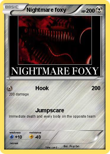 Pokemon Nightmare foxy