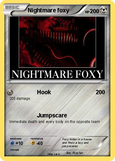 Pokemon Nightmare foxy
